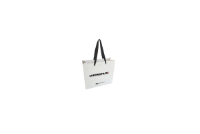 Luxury paper bags - White XS - Ribbon handles