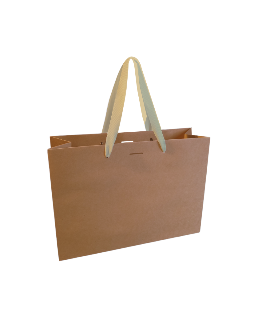 Sac papier Luxe - Kraft M