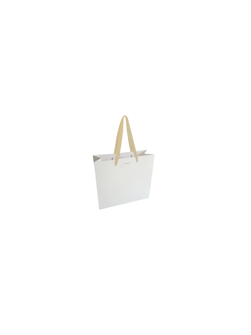 Bolsa de papel de lujo - Blanca XS