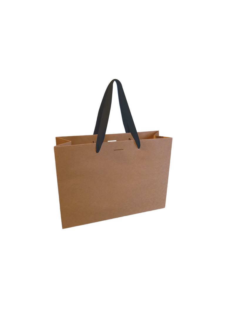 Sac papier Luxe - Kraft S