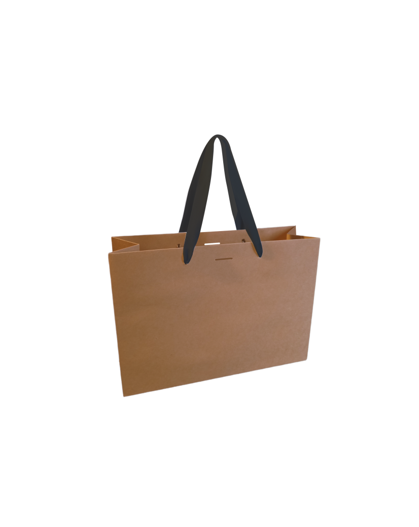 Sac papier Luxe - Kraft M