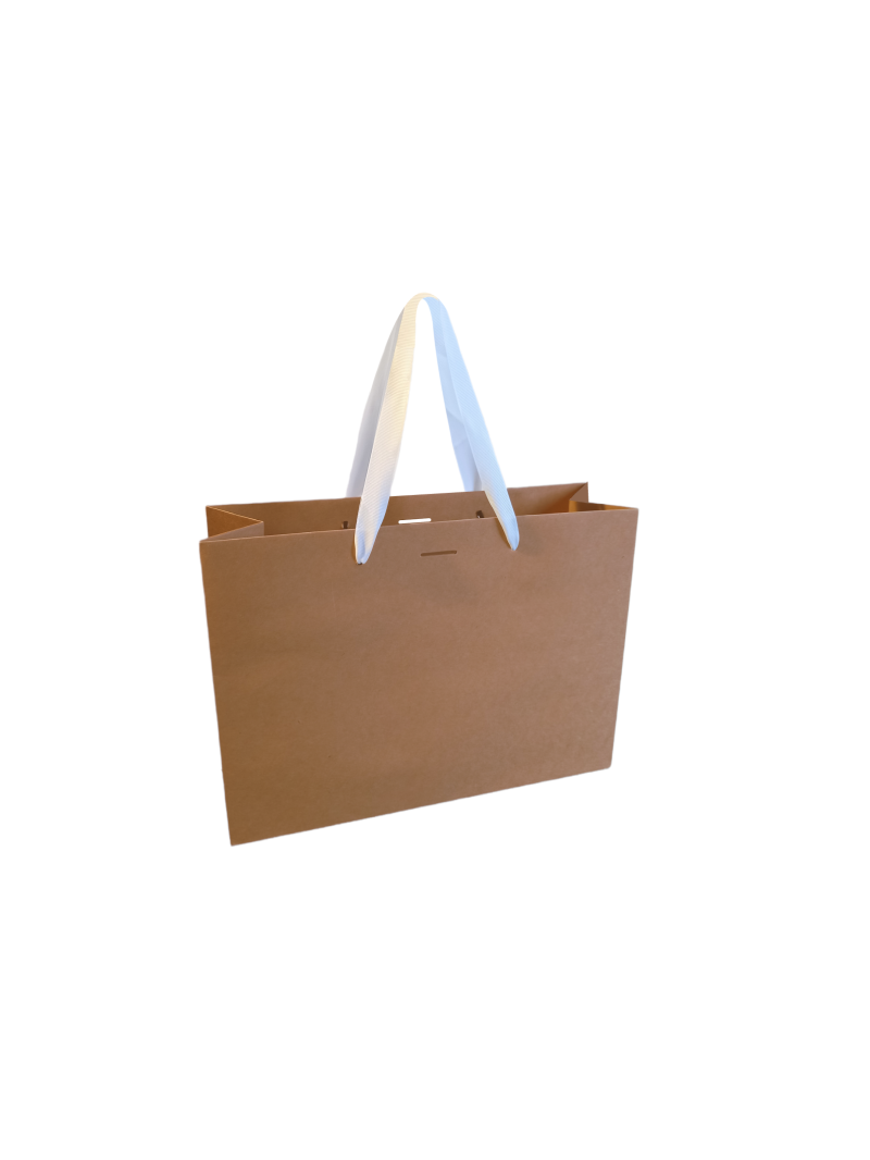 Sac papier Luxe - Kraft S