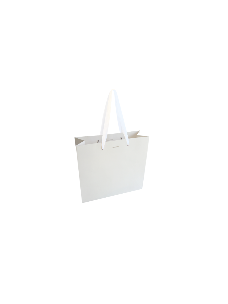 Bolsa de papel de lujo - Blanca XS