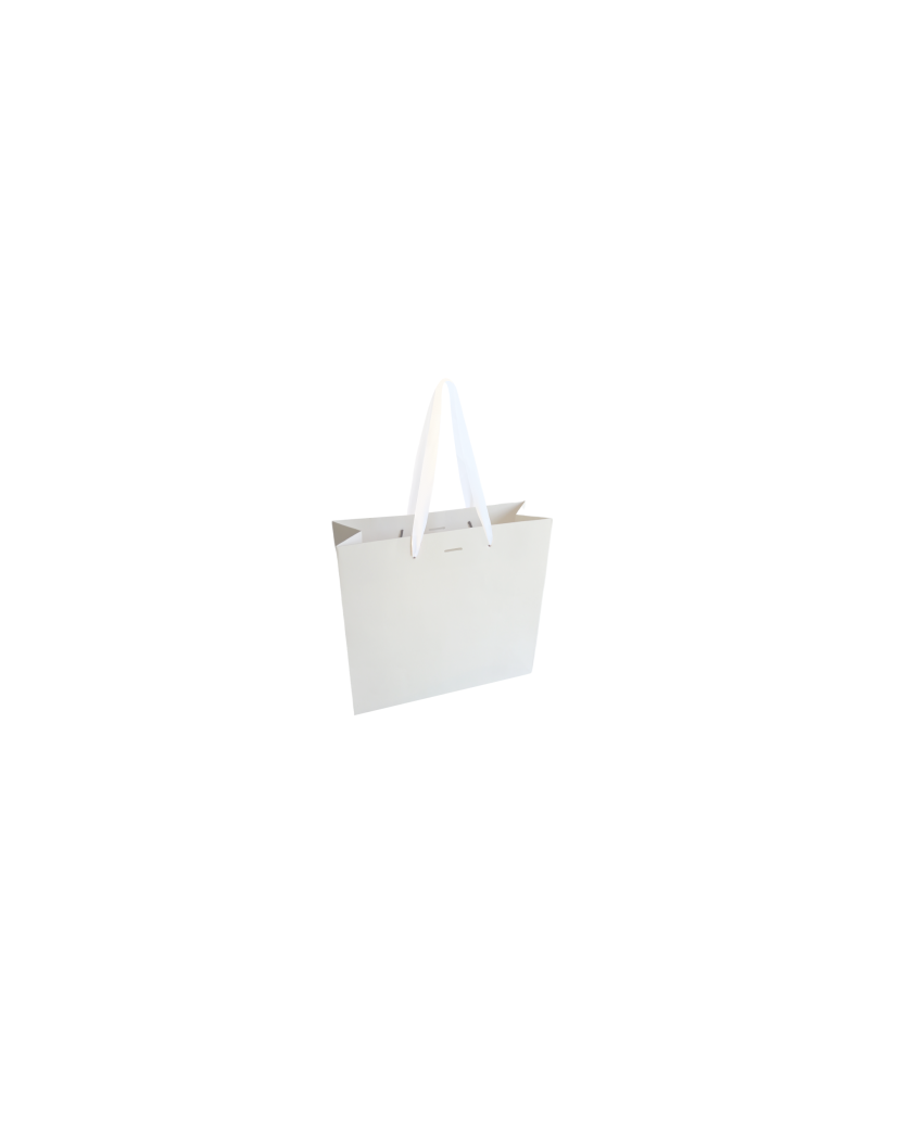 Bolsa de papel de lujo - Blanca XS