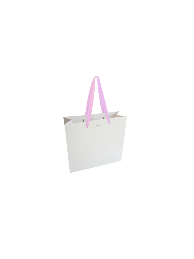 Bolsa de papel de lujo - Blanca XS