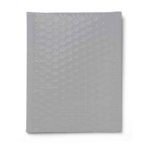 Metallic Bubbel Envelop - Mat Zilver L