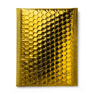 Metallic Bubbel Envelop - Goud L