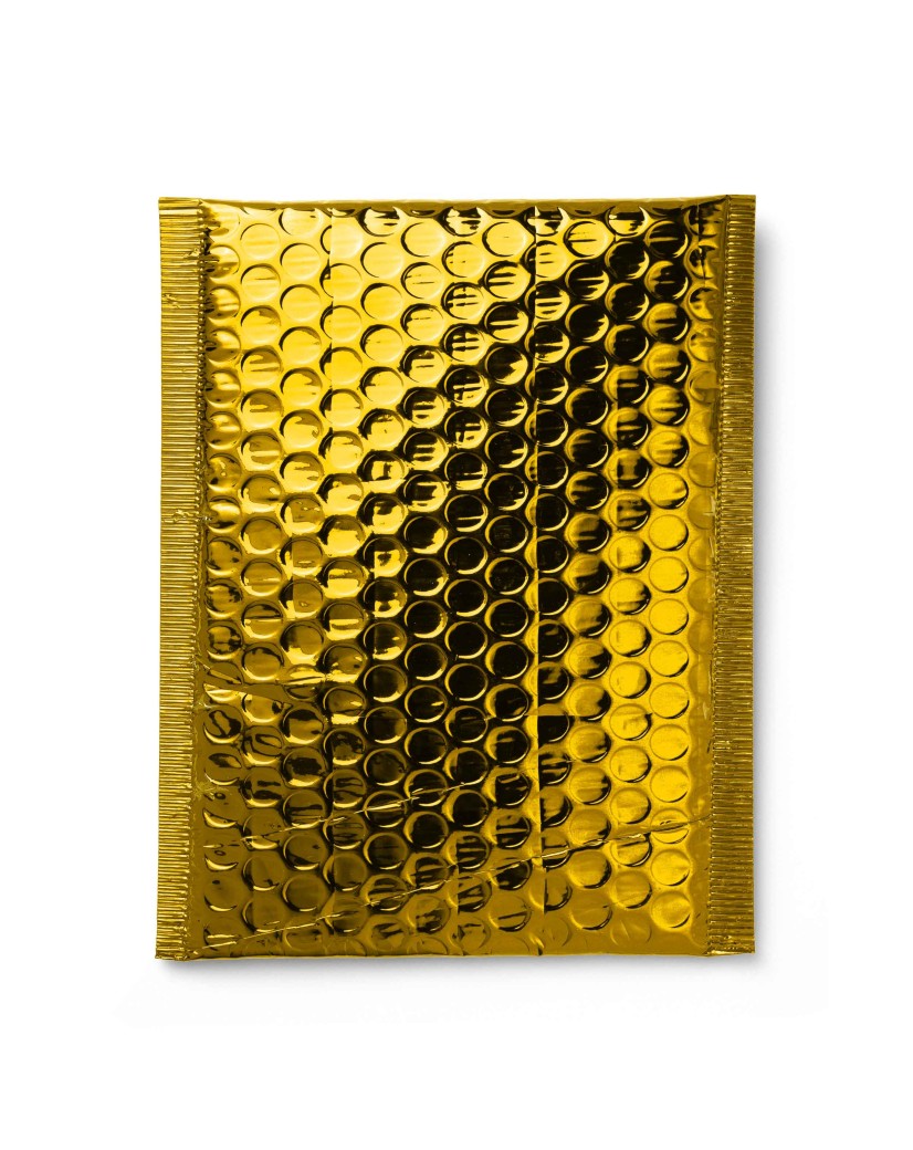 Enveloppes à bulles - Gold Taille L