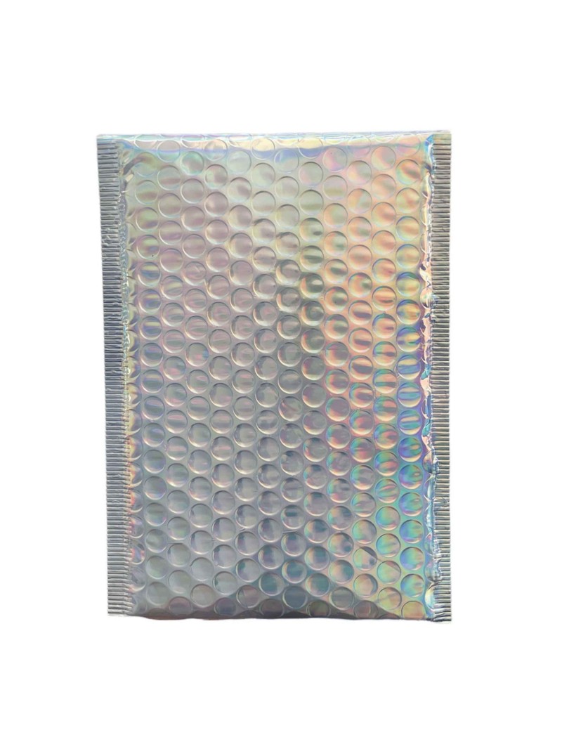 Envase de burbujas - Arco iris blanco S