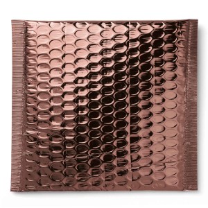 Metallic Bubbel Envelop - Rose Goud XL