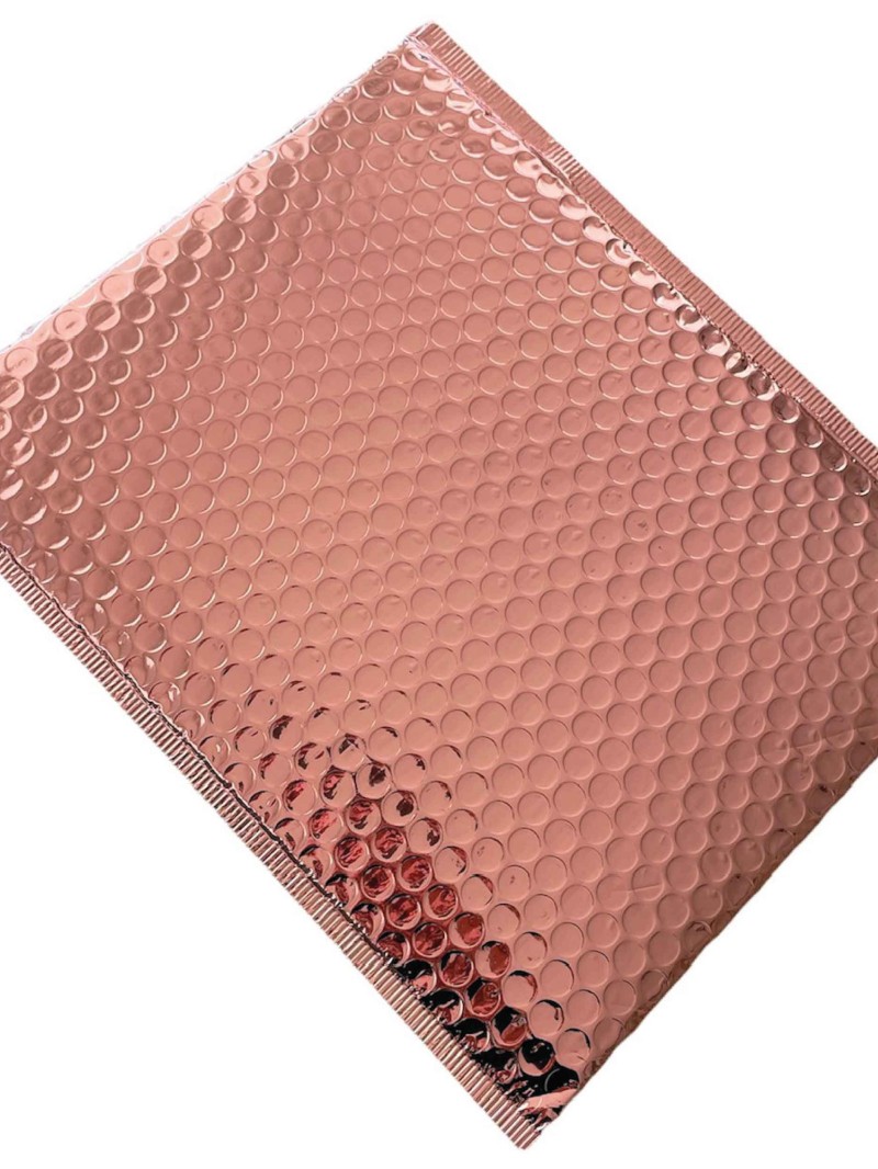 Pochette à bulle - Rose gold M