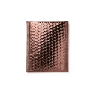 Metallic Bubbel Envelop - Rose Goud M