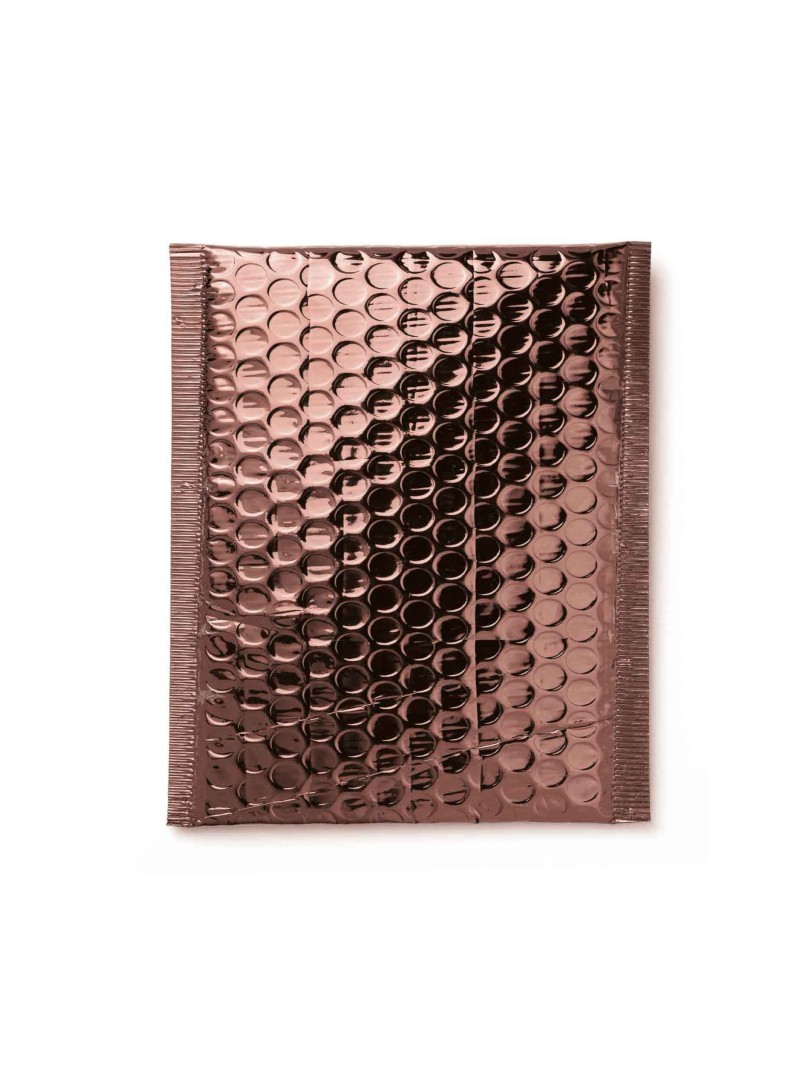 Pochette à bulle - Rose gold M