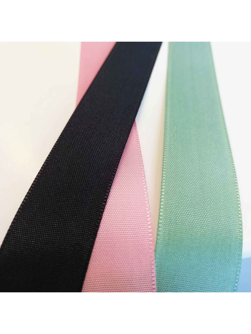 25 mm ribbon - Pink without print