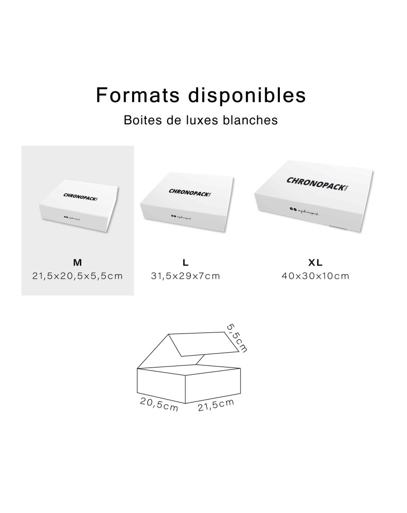 Luxury Box - Weiß S