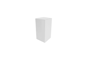 Candle/mug box - White S without print
