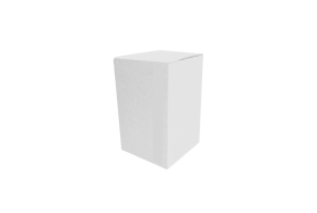 Candle/mug box - White M unprinted