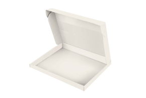 Caja - Kraft blanco PLACA XL sin impresión