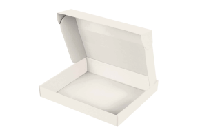 Box - kraft white XL BAS without print