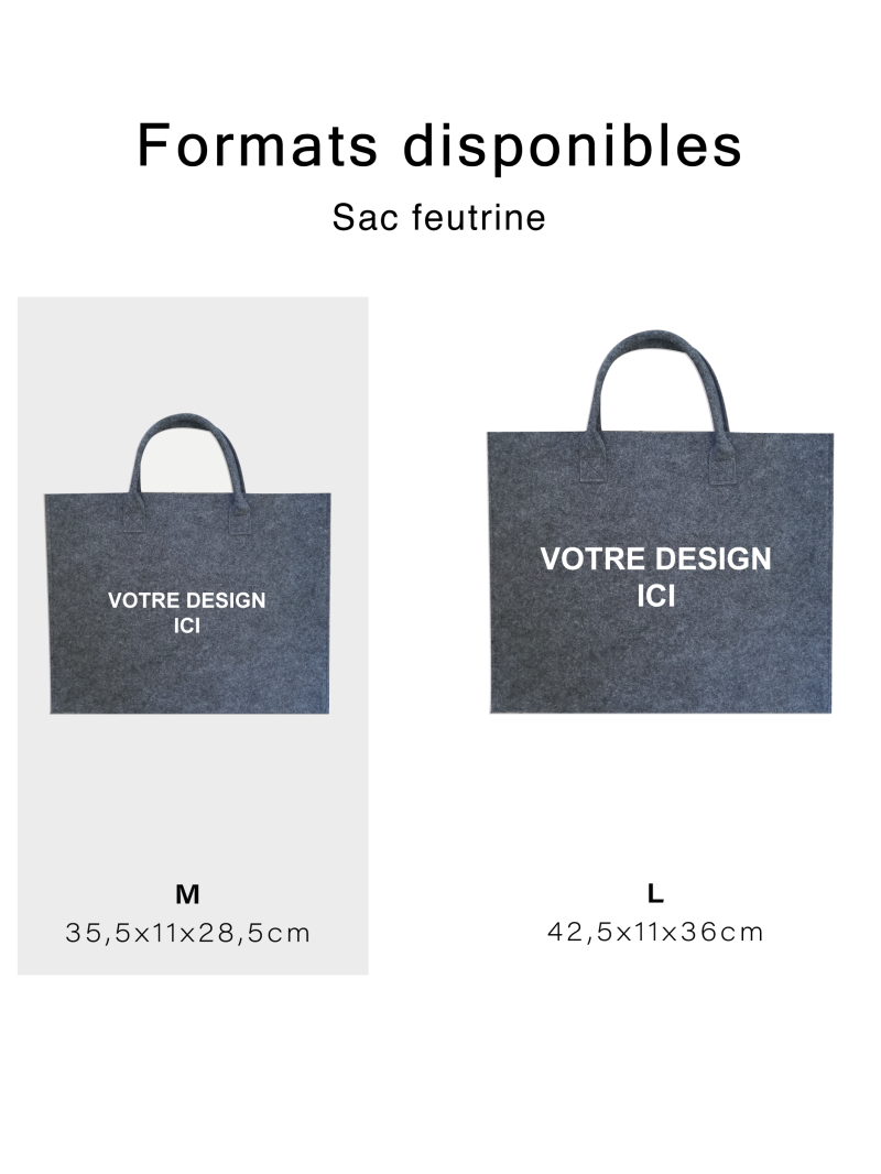 SAC GRENOBLE - GRIS - M (35,5x11x28,5cm)