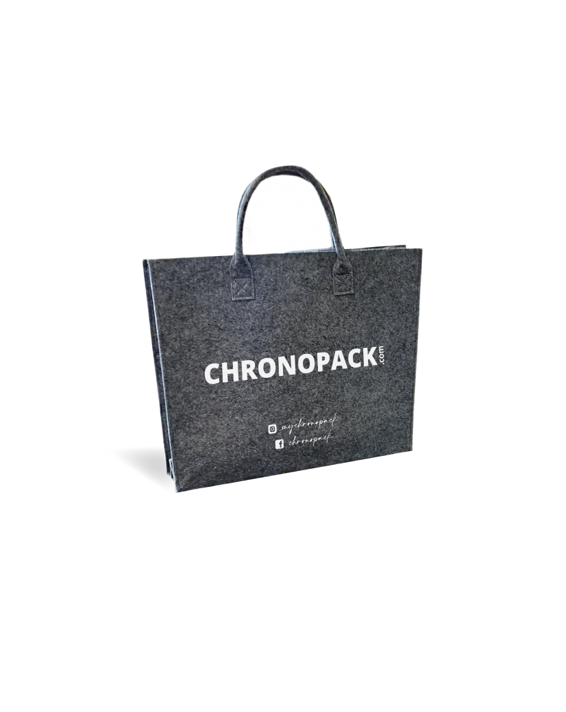 SAC GRENOBLE - GRIS - M (35,5x11x28,5cm)