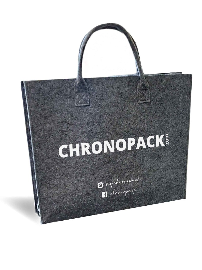 SAC GRENOBLE - GRIS - L (42,5x11x36cm)