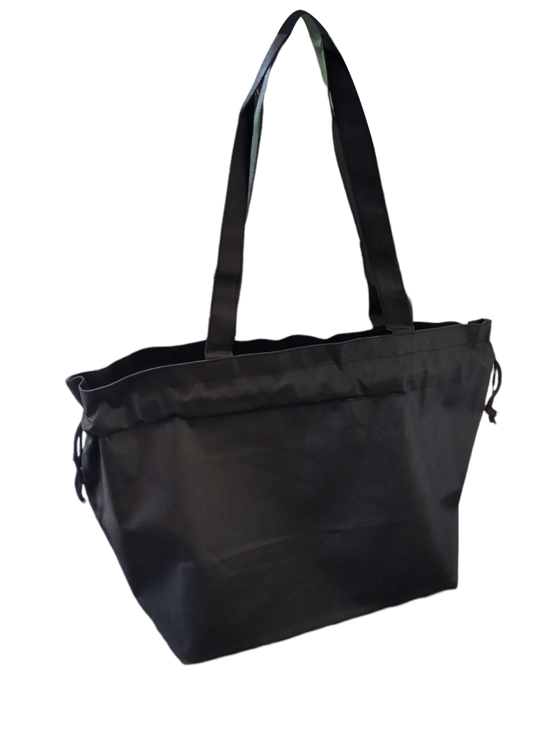 Non-woven bag, Baluchon model – Black L, without printing