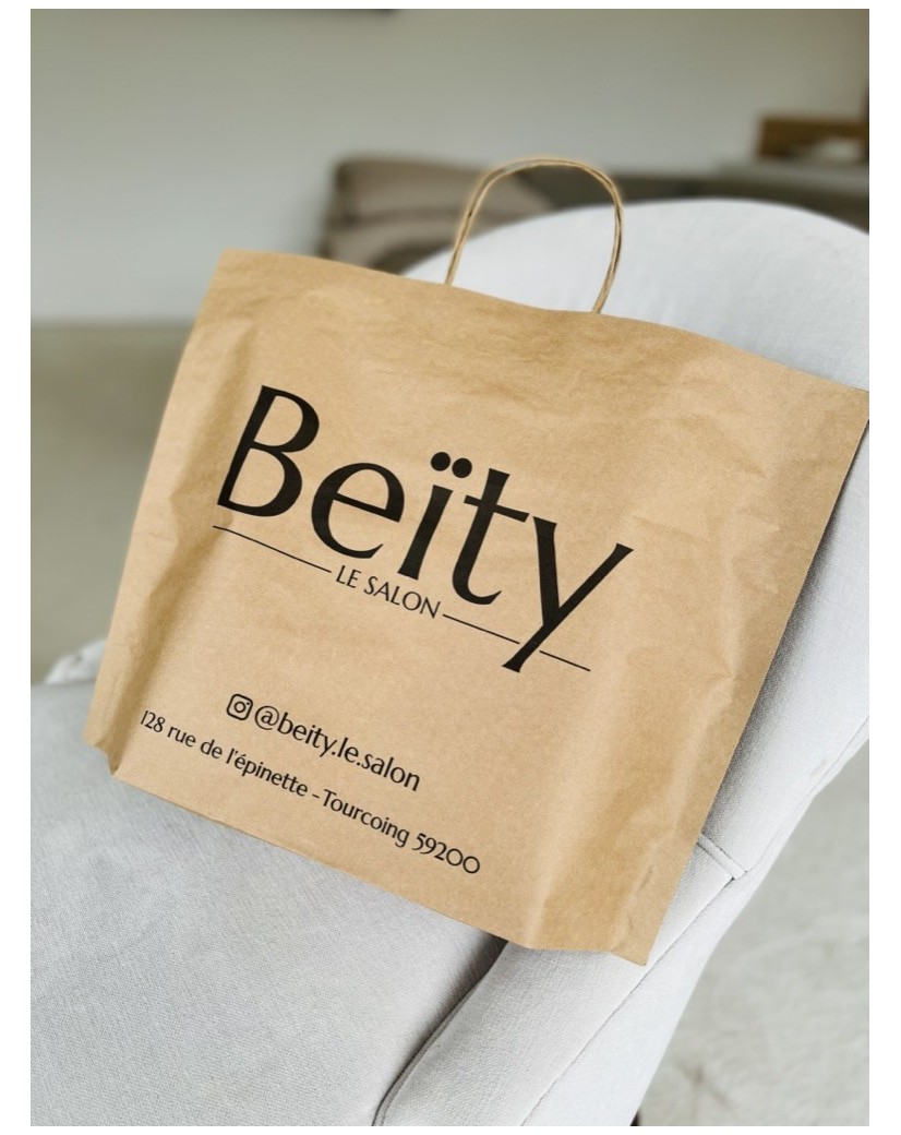 Boat paper bags - Kraft M