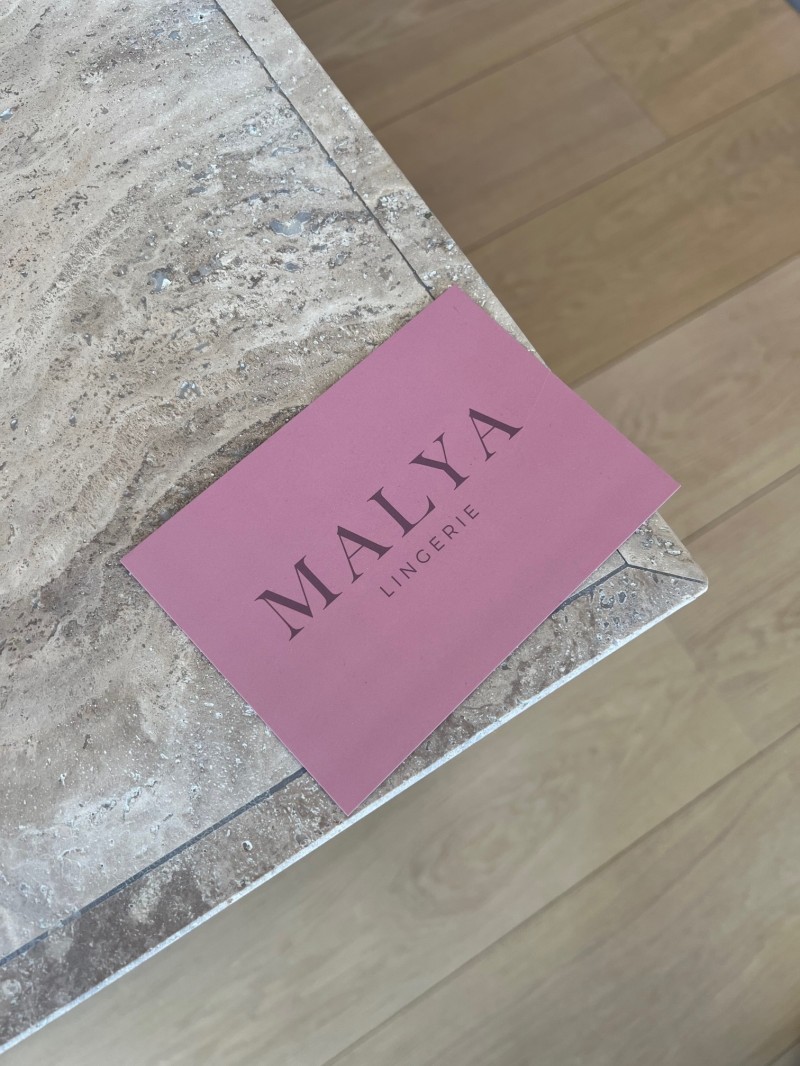 Personalized card from A to Z