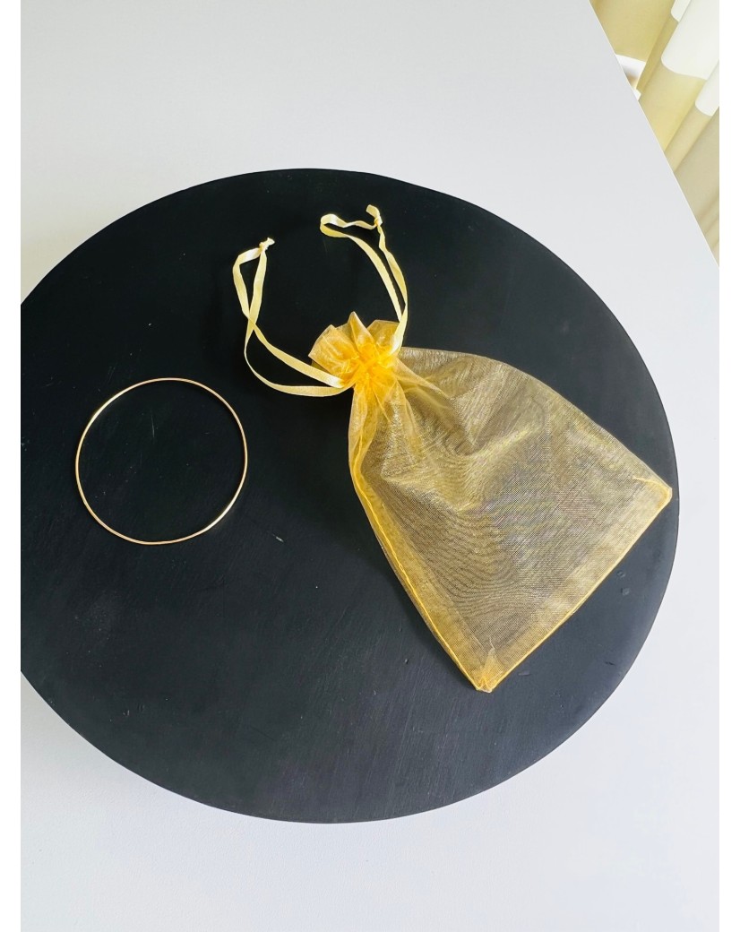 Pochon organza - Doré S