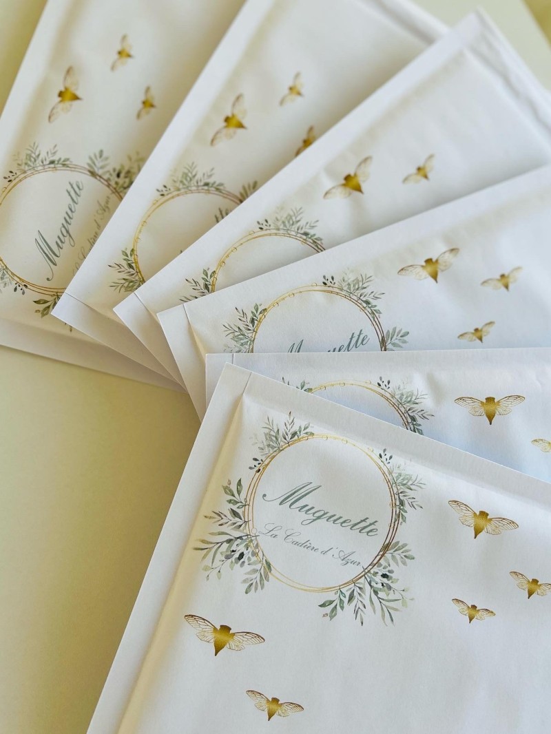 Bubble pouch - White S