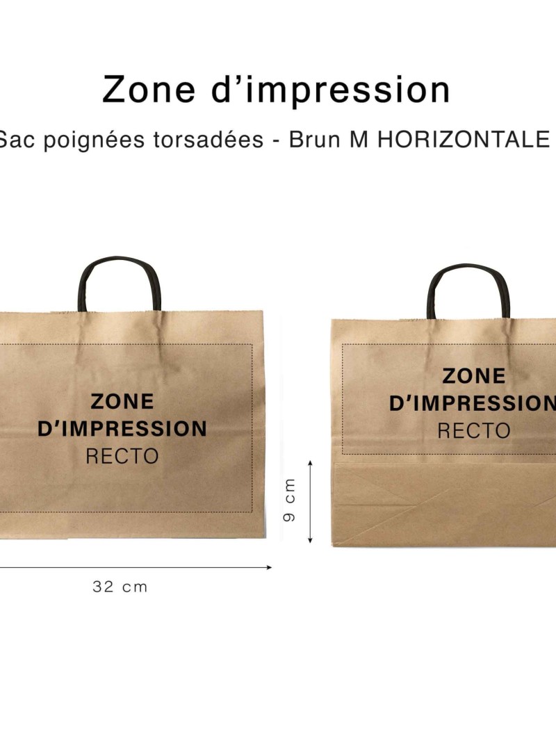 Sac Kraft M Horizontal – Sobre, Pratique Et Personnalisable