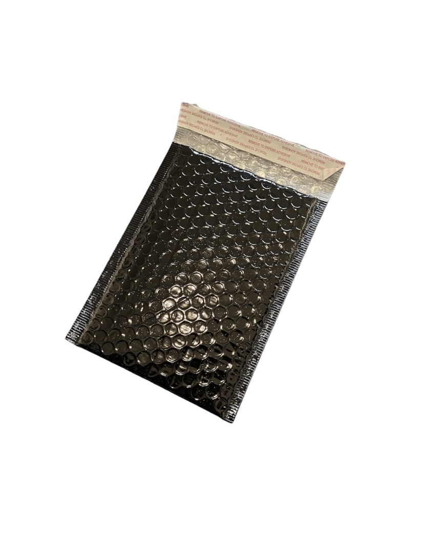 Bubble Envelopes - Glossy Black size S