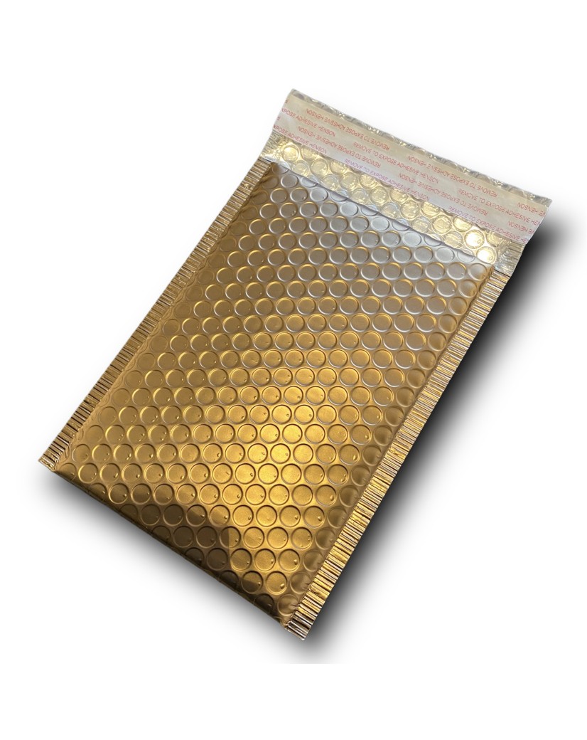 Bubble Envelopes - Matte Gold size S