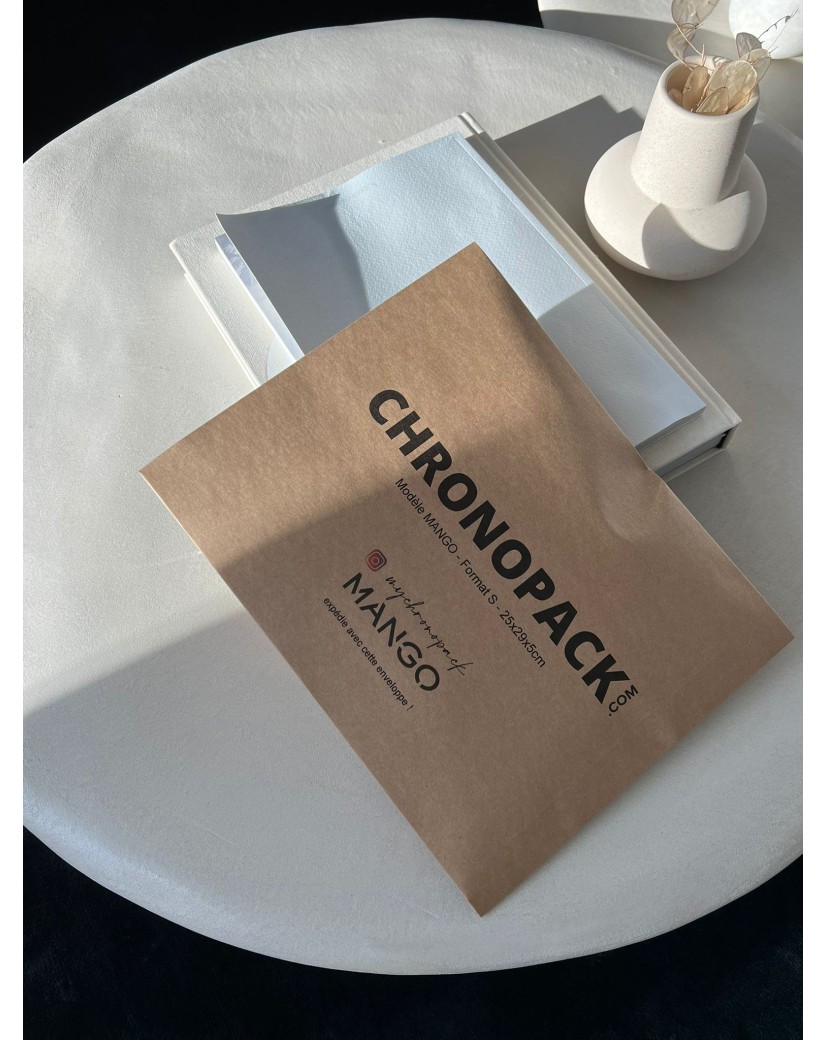 Shipping Envelopes in Kraft Mango Model - Kraft L (38x9x58cm)