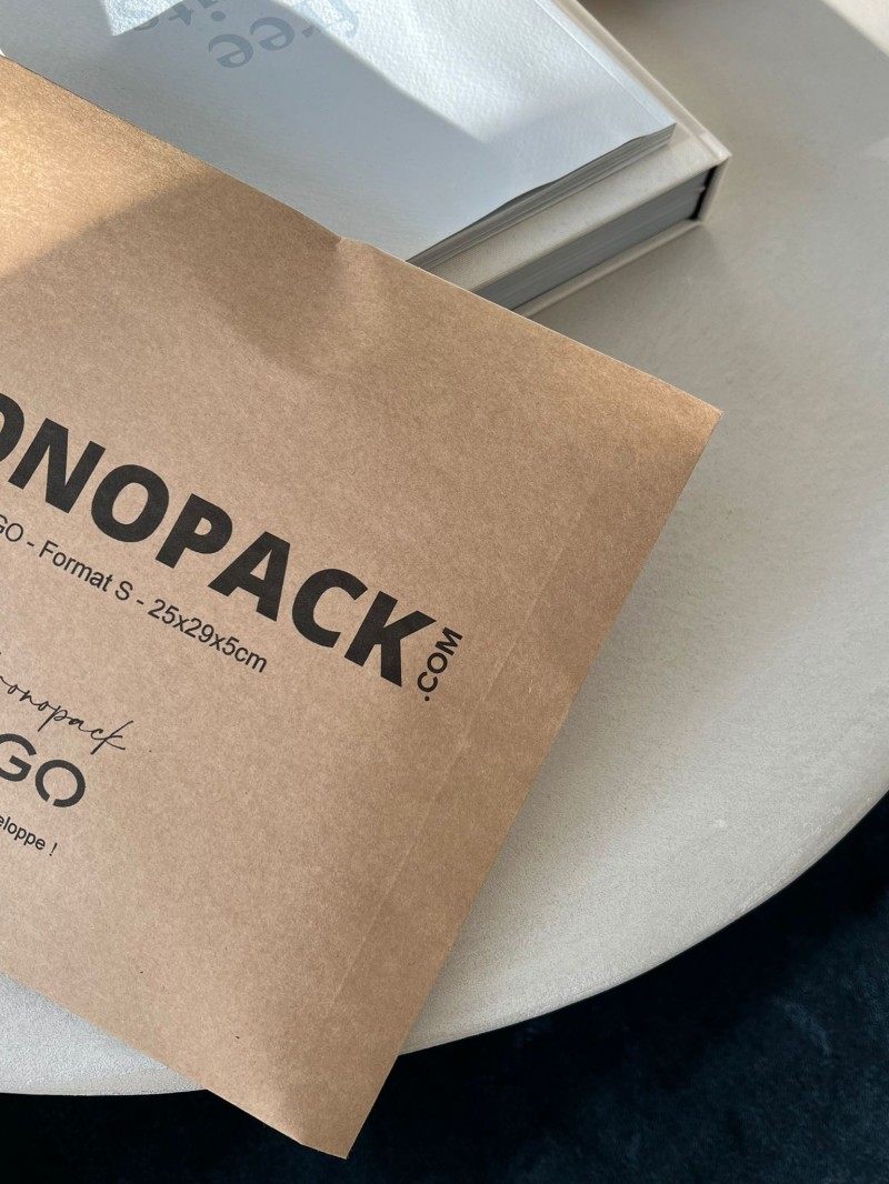 Shipping Envelopes in Kraft Mango Model - Kraft L (38x9x58cm)