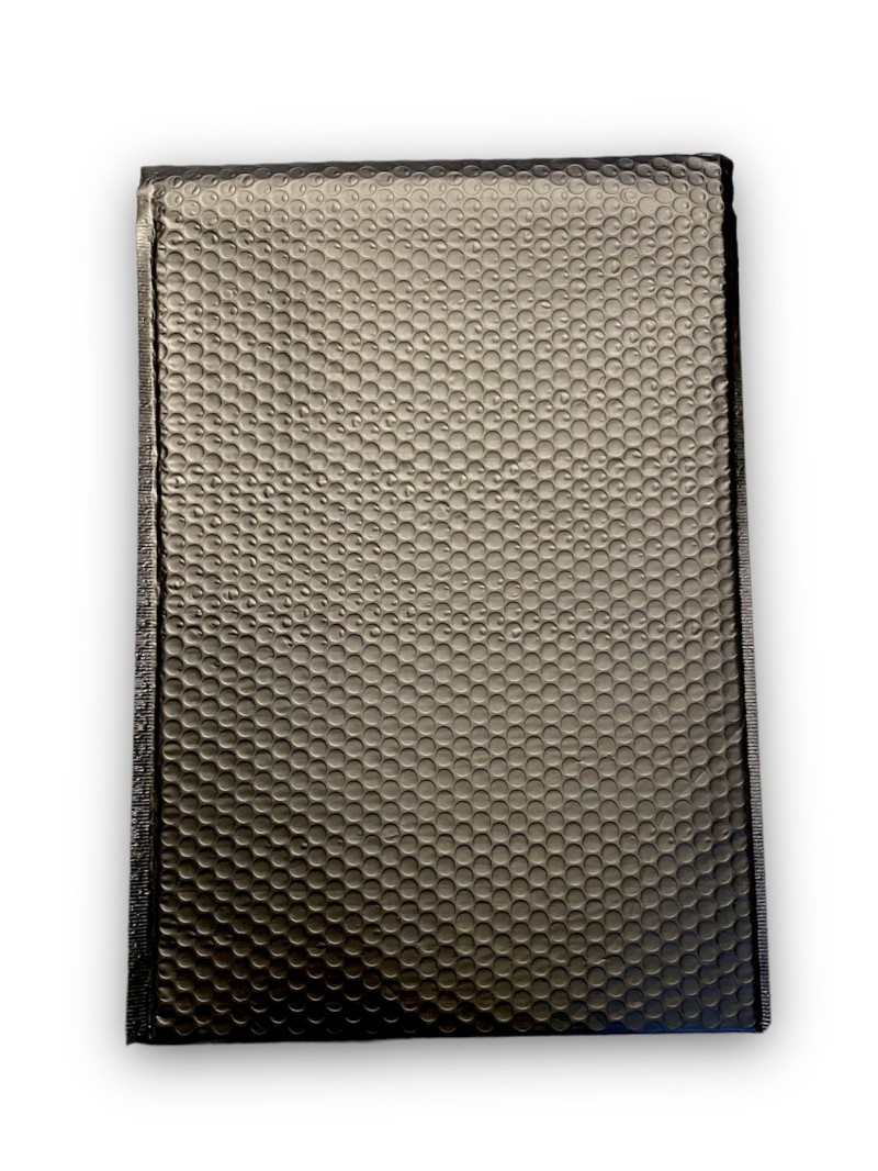 Enveloppes à bulles - Noir Mat taille L
