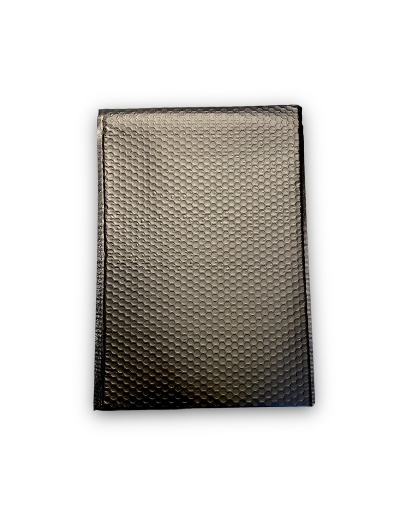 Enveloppes à bulles - Noir Mat taille L