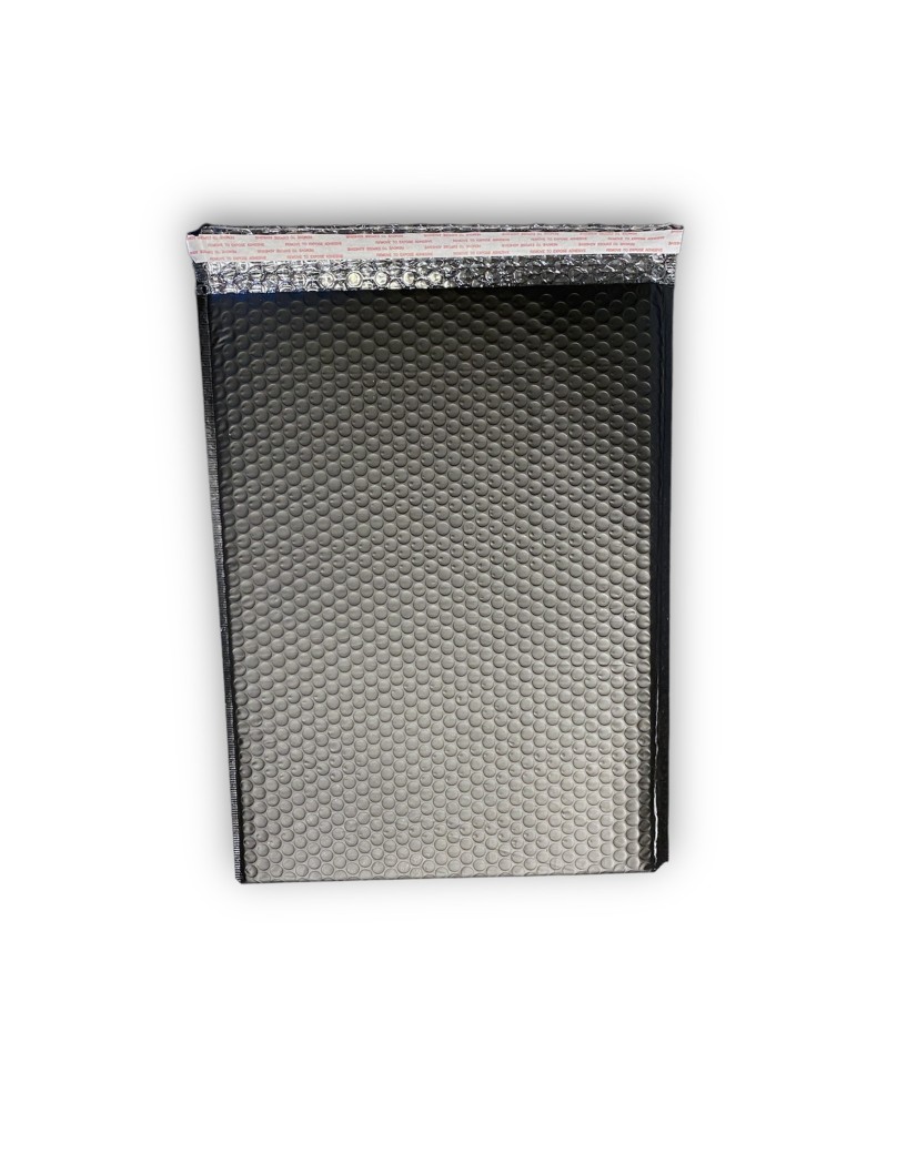 Bubble Envelopes - Matte Black size L