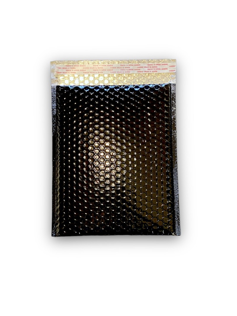 Bubble Envelopes - Glossy Black size M