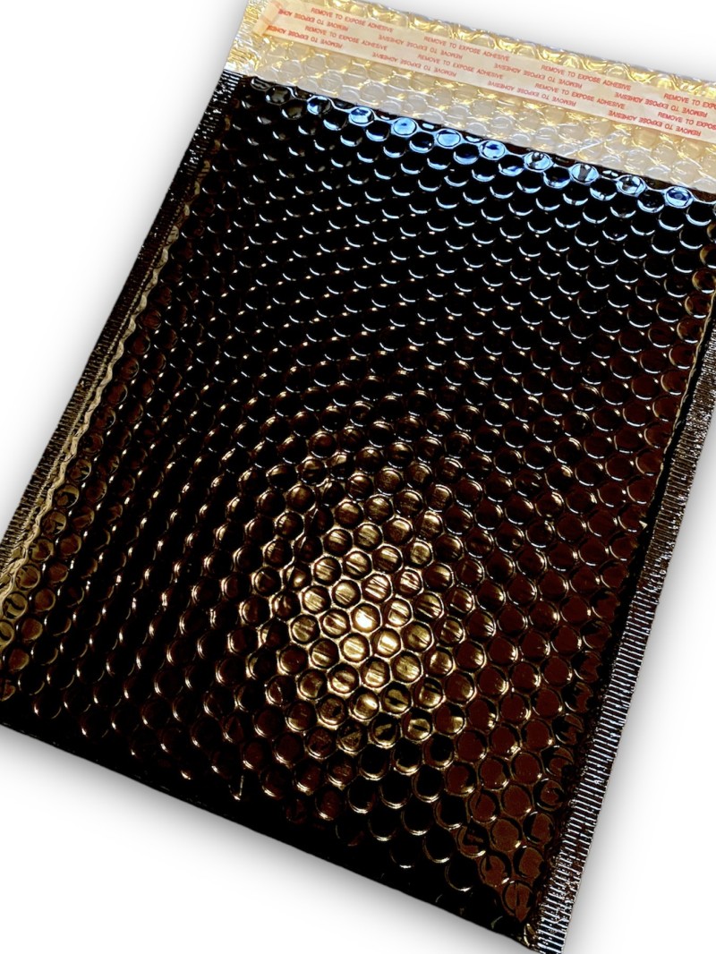 Bubble Envelopes - Glossy Black size M