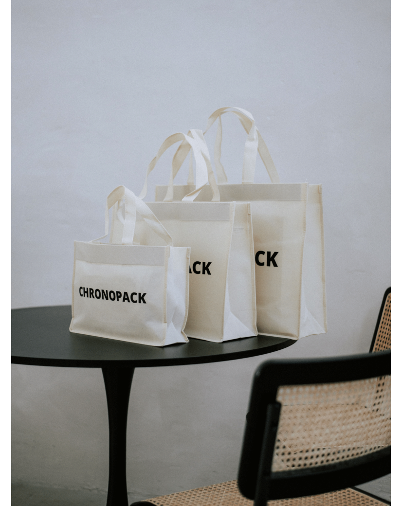 LYON BEIGE BAG - M (35x12x28cm)