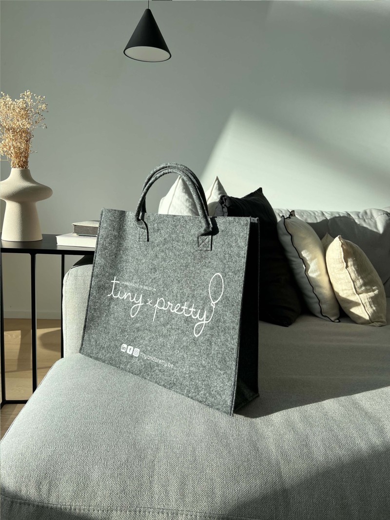 SAC GRENOBLE - GRIS - L (42,5x11x36cm)