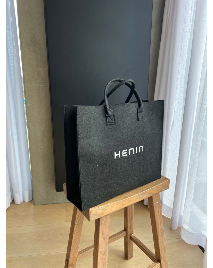 SAC GRENOBLE - NOIR -  L (42,5x11x36cm)
