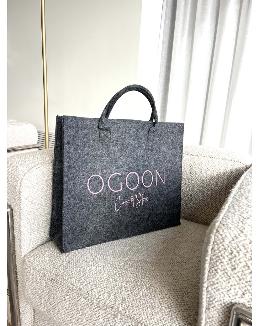SAC GRENOBLE - GRIS - L (42,5x11x36cm)