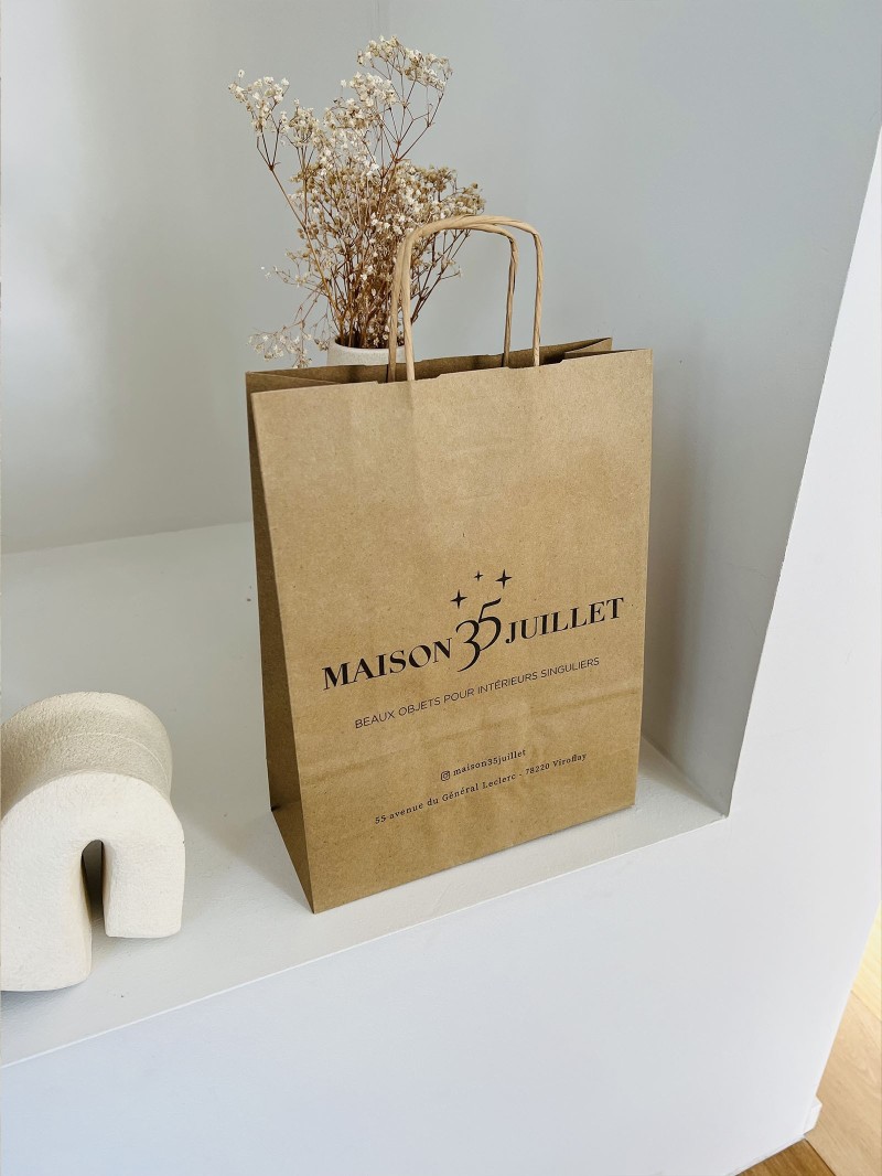 Kraft bag M – Eco-friendly, customizable & ready to ship!