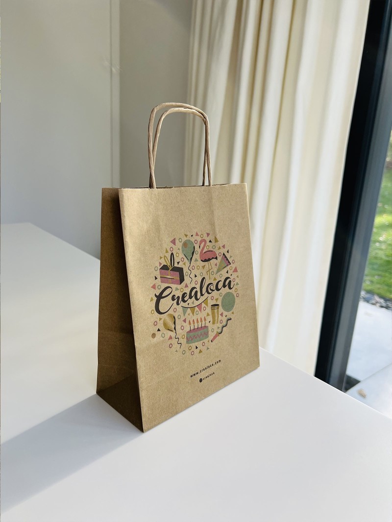 Sac Kraft S Torsadé – Petit Format, Grandes Possibilités