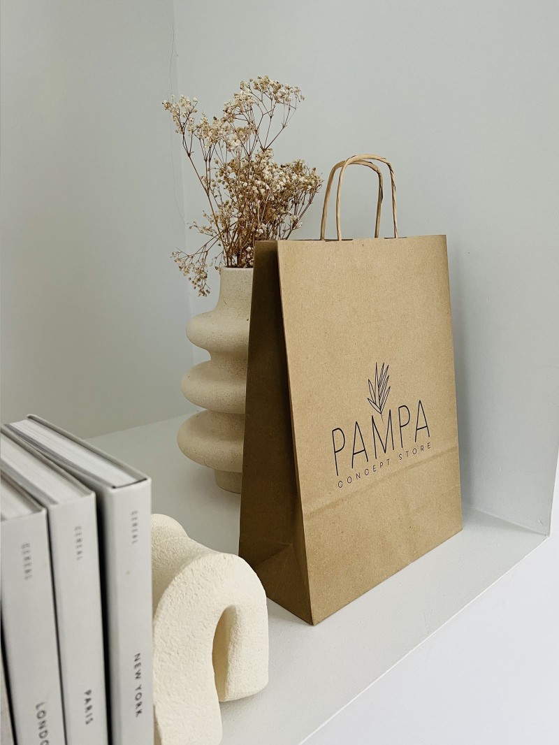 Kraft bag M – Eco-friendly, customizable & ready to ship!