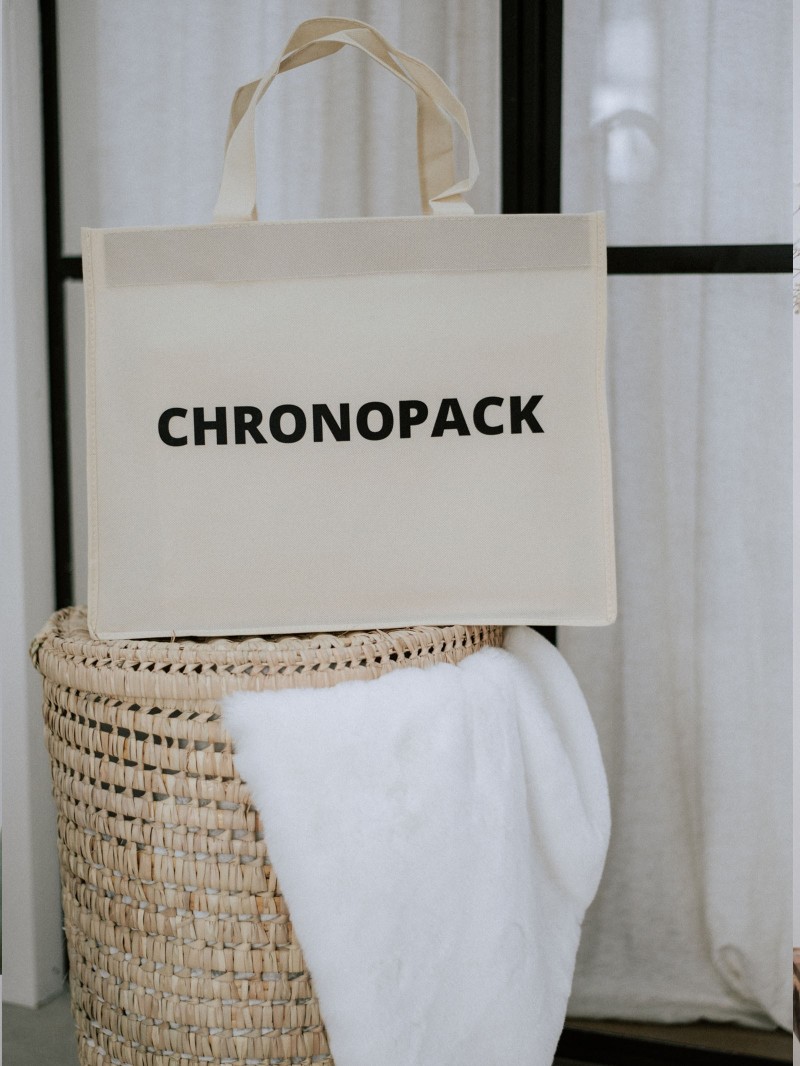 LYON BEIGE BAG - L (45x15x35cm)