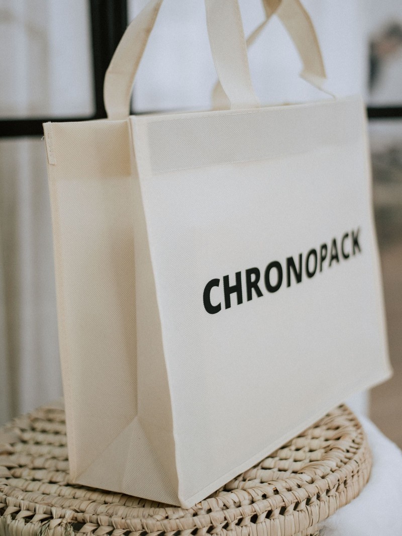 LYON BEIGE BAG - L (45x15x35cm)